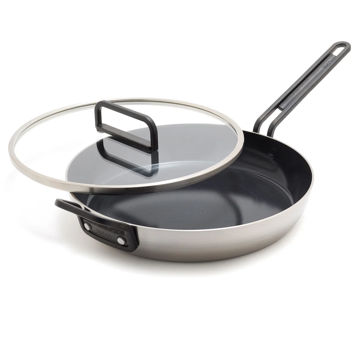 Greenpan Stanley Tucci Tri-Ply Koekenpan met Glasdeksel, 30cm RVS.jpg